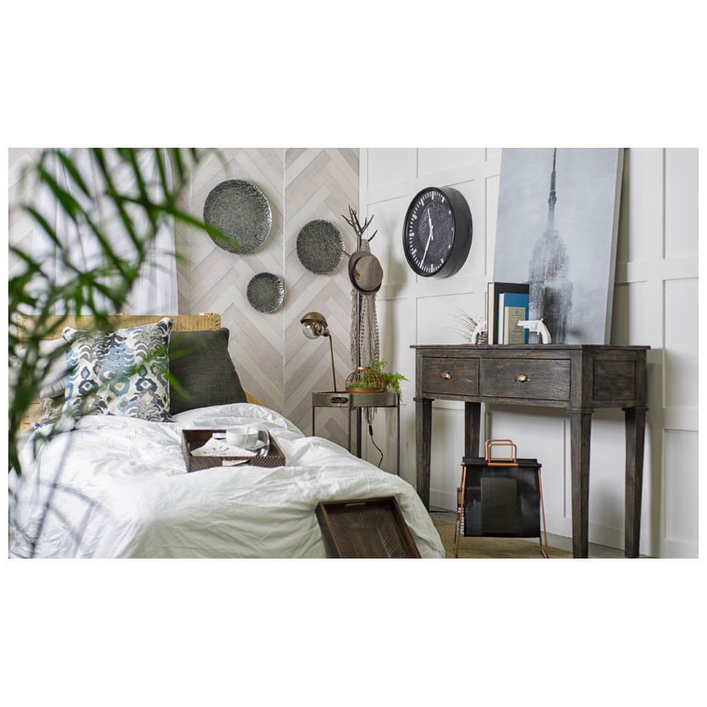 MERCANA LANX DECORATIVE METAL PLATES SET OF THREE 44251