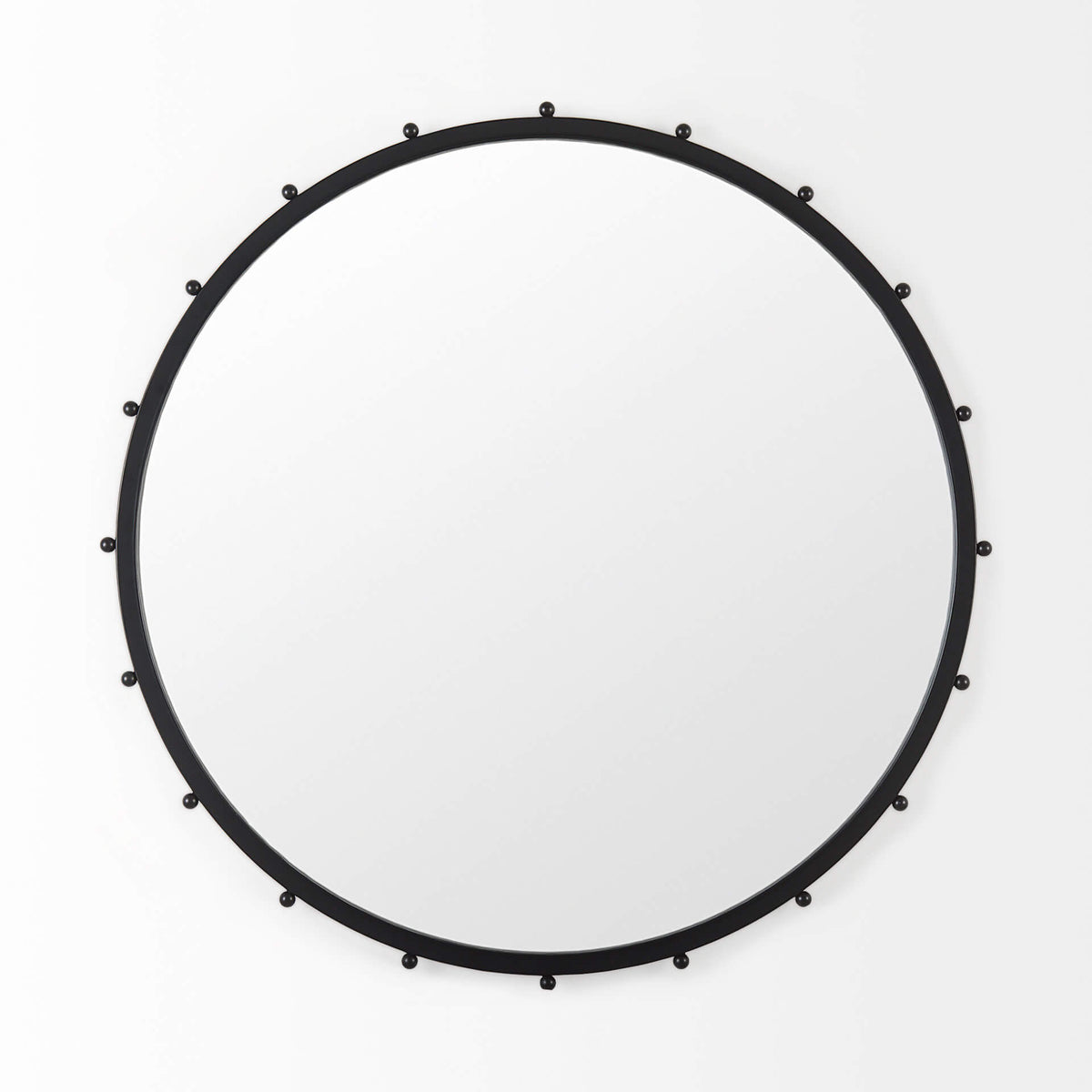 MERCANA ELENA LARGE BLACK METAL MIRROR 69313