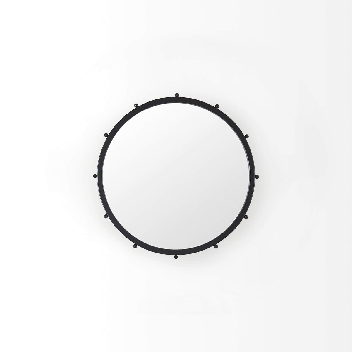 MERCANA ELENA SMALL BLACK METAL MIRROR 69315