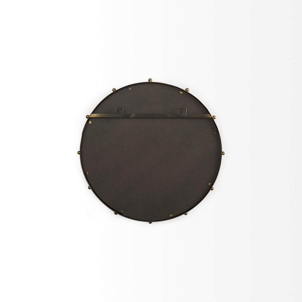MERCANA ELENA SMALL GOLD METAL MIRROR 69318