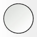 MERCANA ADELAIDE BLACK METAL SCALLOP MIRROR 69323