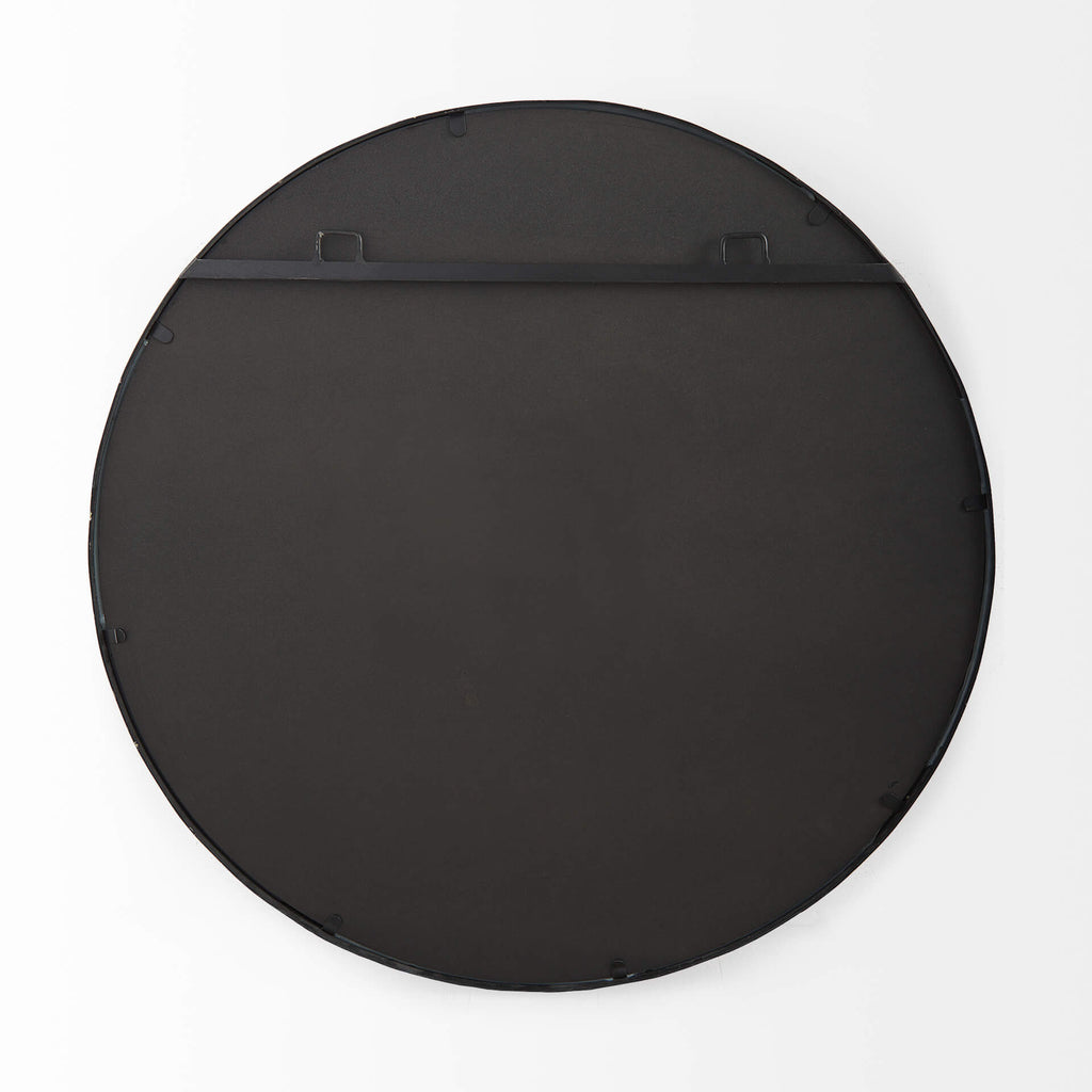 MERCANA ADELAIDE BLACK METAL SCALLOP MIRROR 69323