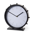 MERCANA MARIAN BLACK STUDDED TABLE CLOCK 69481