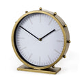MERCANA MARIAN GOLD STUDDED TABLE CLOCK 69482