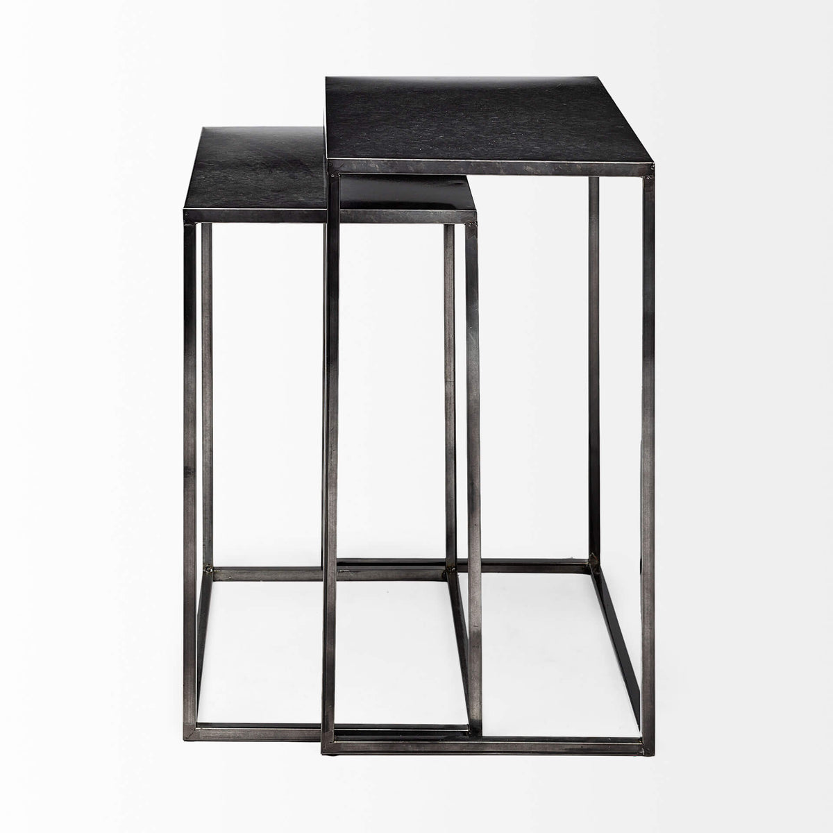 MERCANA KASEY METAL NESTING END TABLES SET OF TWO 69338