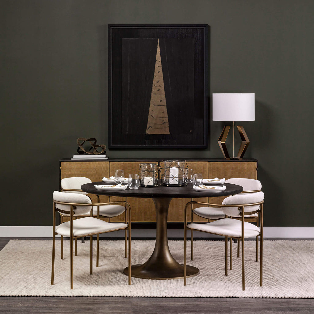 MERCANA McLEOD ROUND DINING TABLE 67502-AB