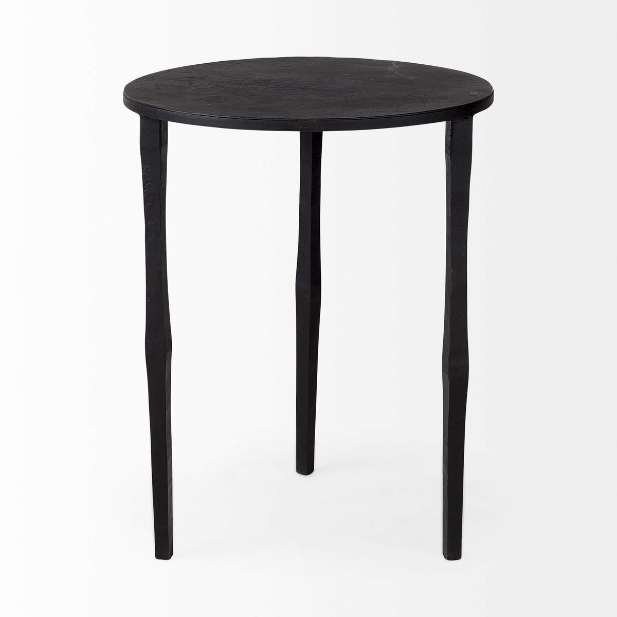 MERCANA TIMOTHY BLACK IRON END TABLE 69258