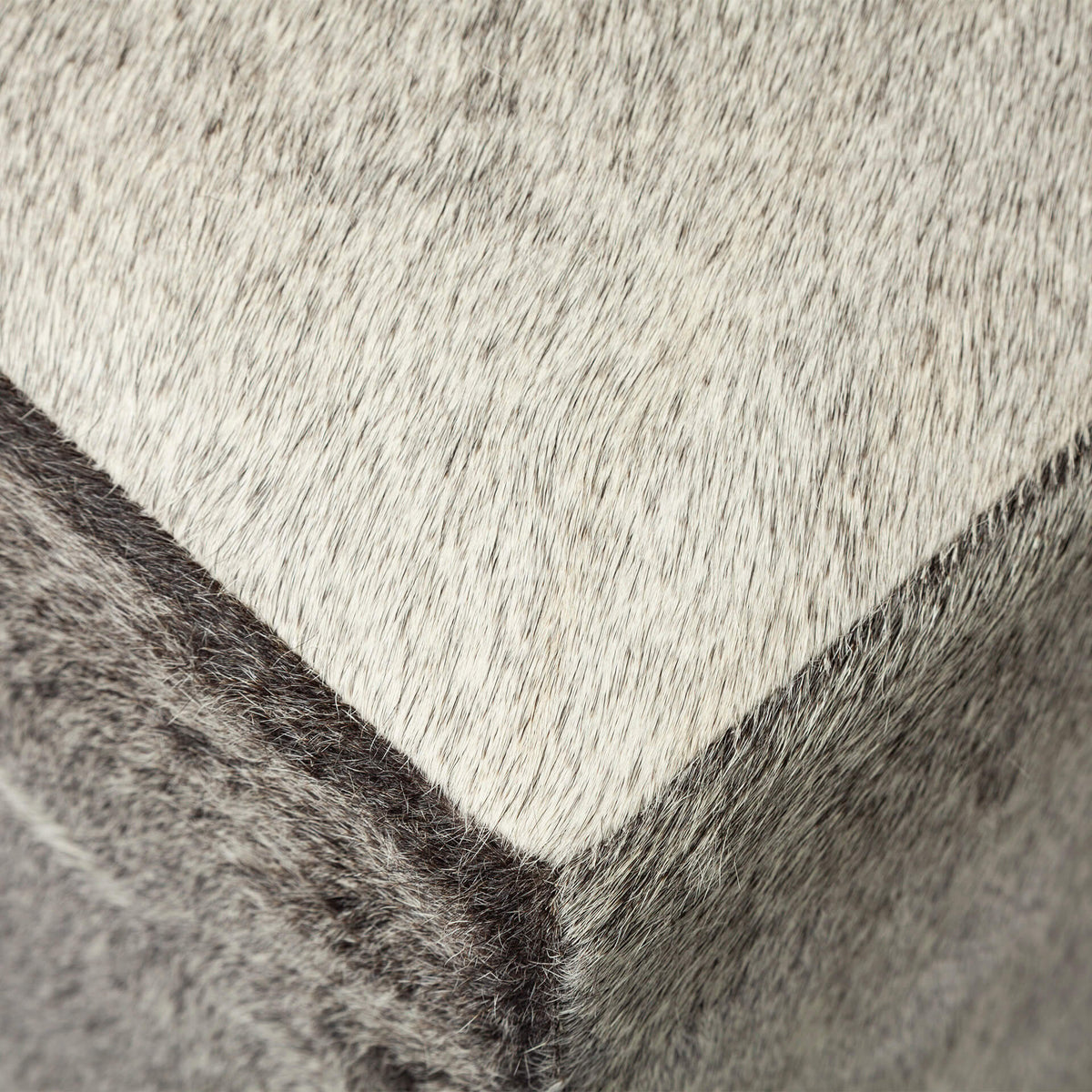 MERCANA ZAHAVI COWHIDE SQUARE OTTOMAN 69055