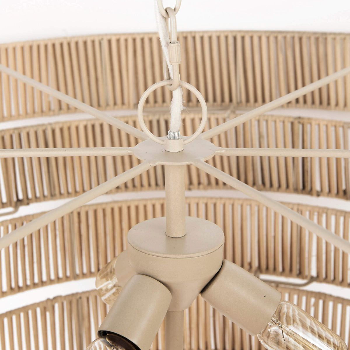MERCANA MARIMBA NATURAL 6 TIER CHANDELIER 69240