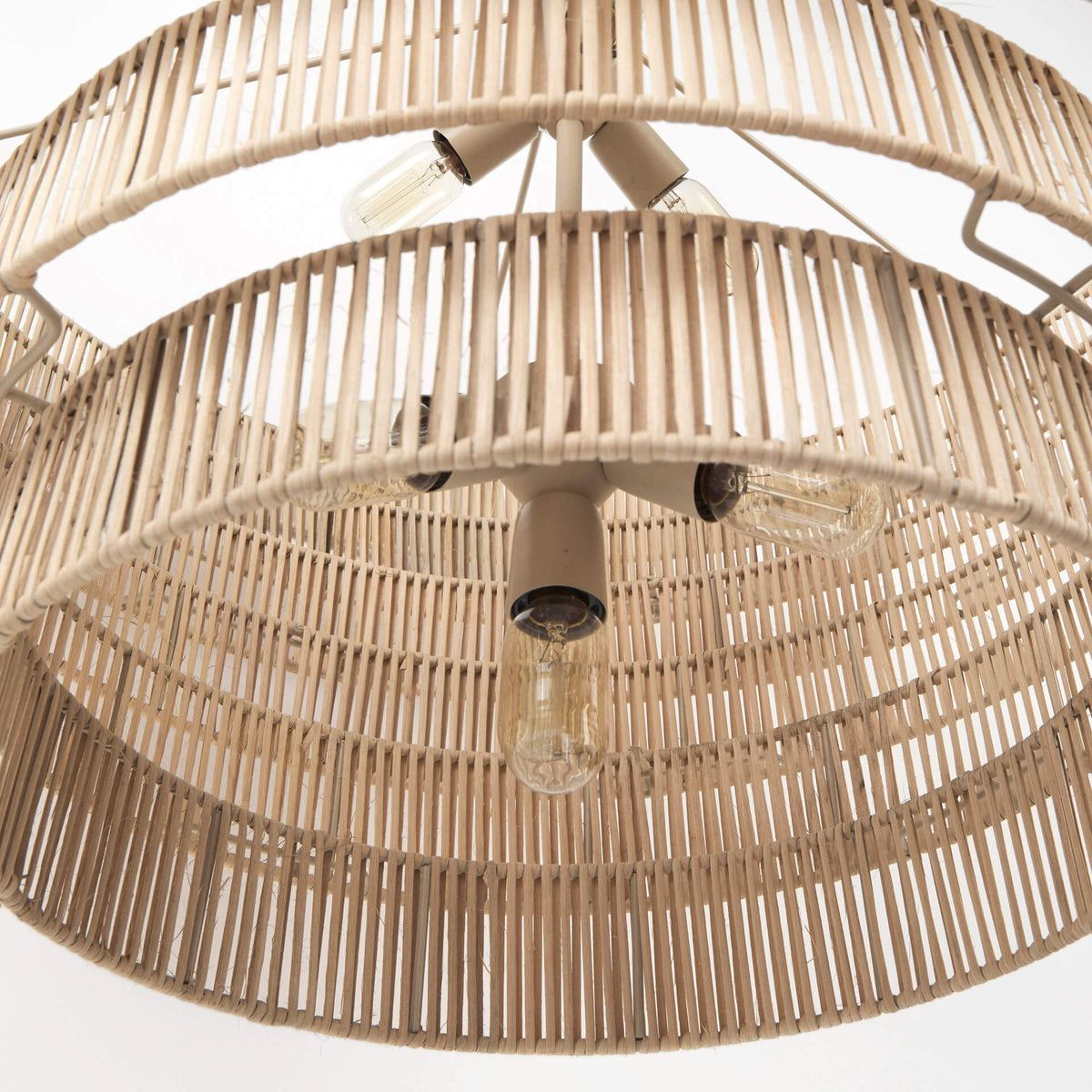 MERCANA MARIMBA NATURAL 6 TIER CHANDELIER 69240