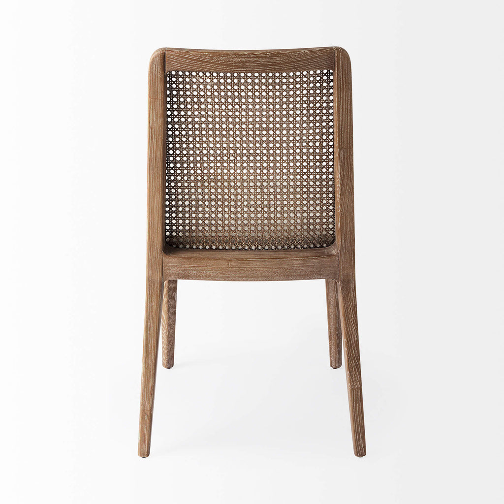 MERCANA CLARA DINING CHAIR CREAM FABRIC SET OF TWO 69349