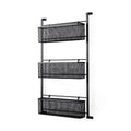 MERCANA MACRINUS BLACK METAL WALL MOUNTED SHELF 69489