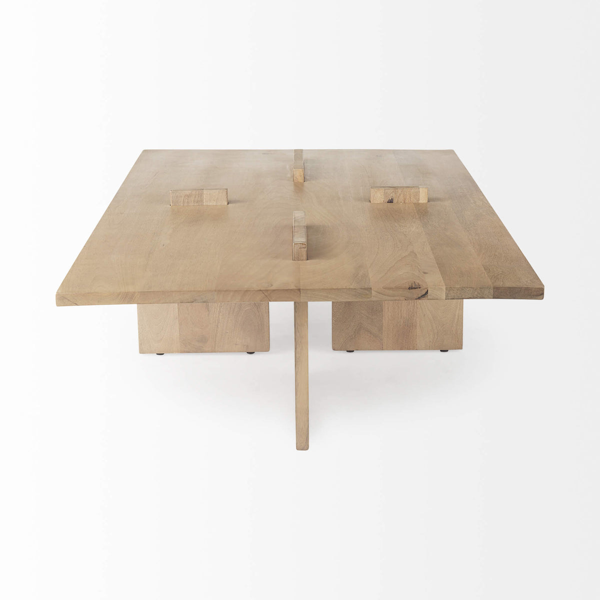 MERCANA AIDA LIGHT BROWN WOOD COFFEE TABLE 69186