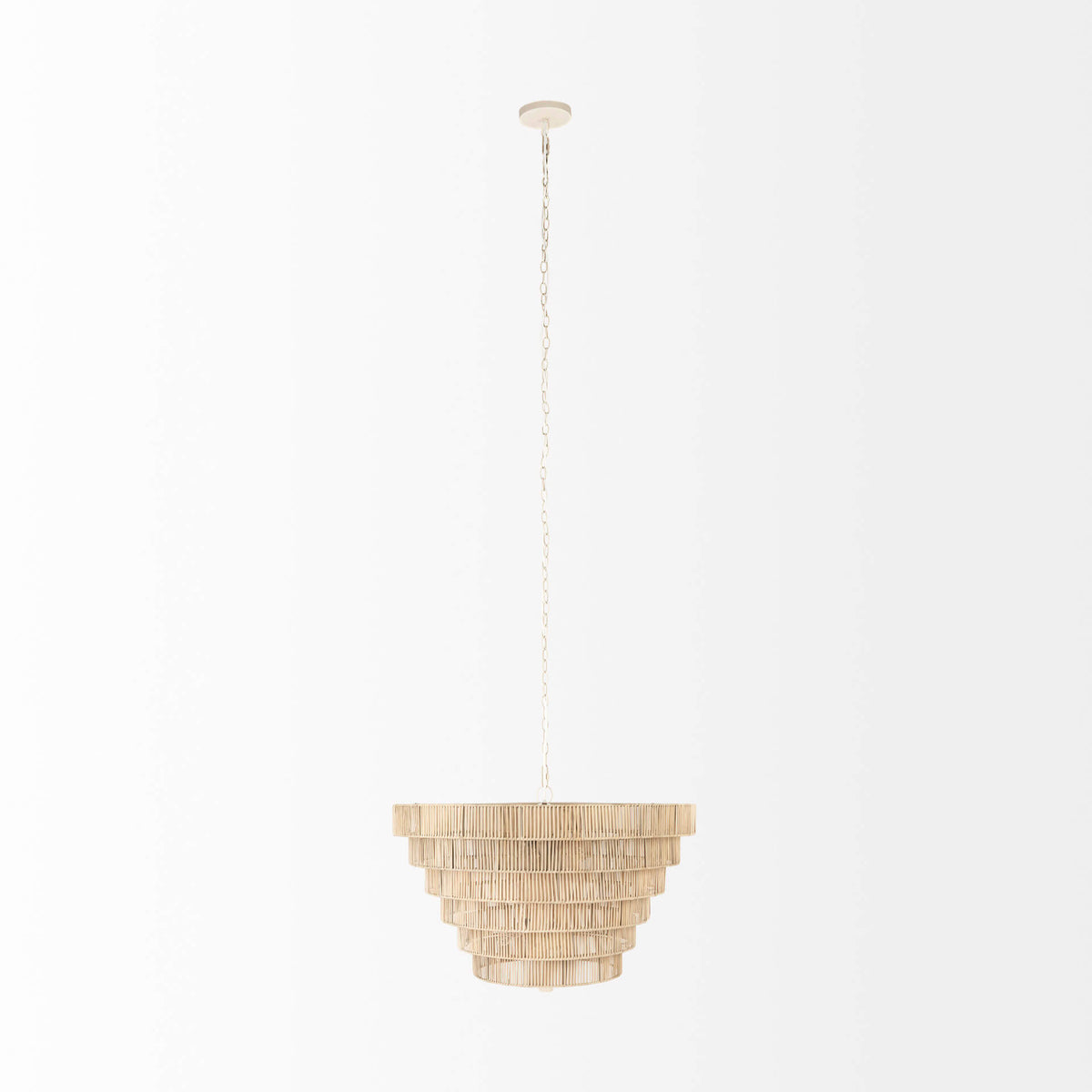 MERCANA MARIMBA NATURAL 6 TIER CHANDELIER 69240