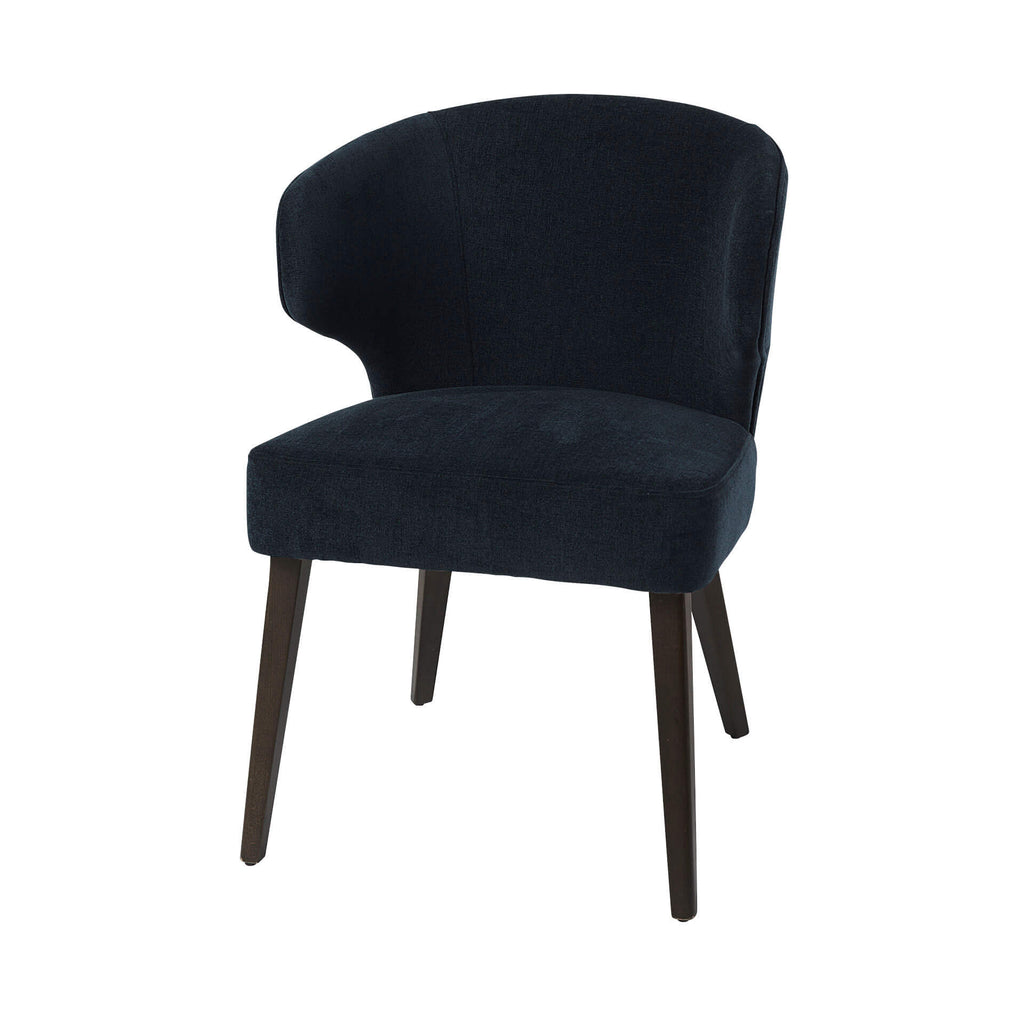 MERCANA NILES DINING CHAIR NAVY FABRIC 69562