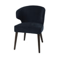 MERCANA NILES DINING CHAIR NAVY FABRIC 69562