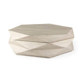 MERCANA ARRETO HEXAGONAL NATURAL WOOD COFFEE TABLE 69542