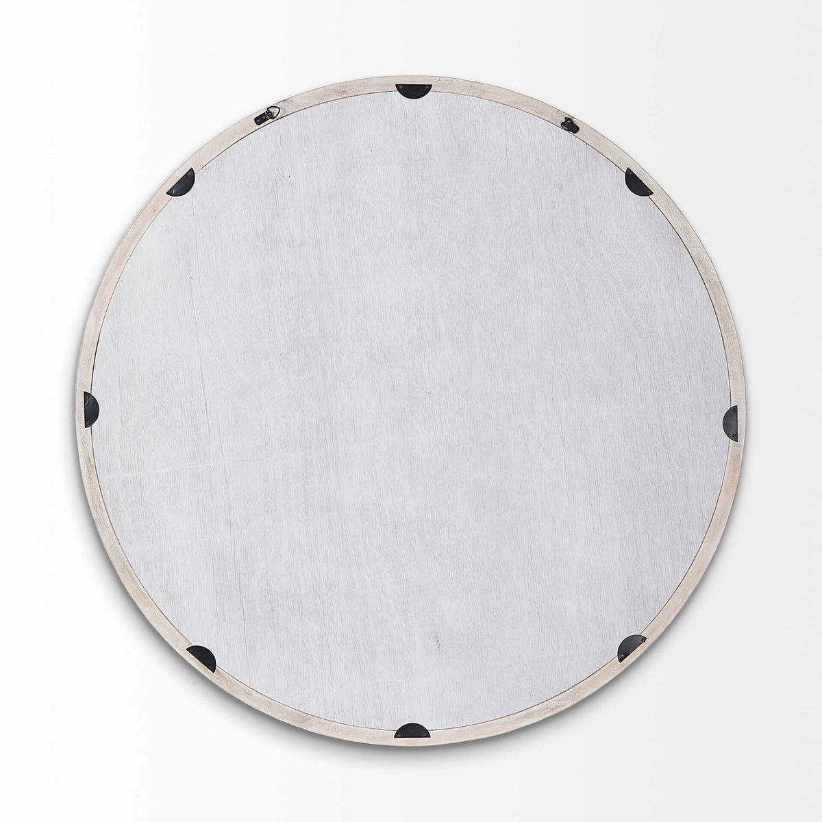 MERCANA GAMBIT 46" WHITE WASH WOOD MIRROR 69235