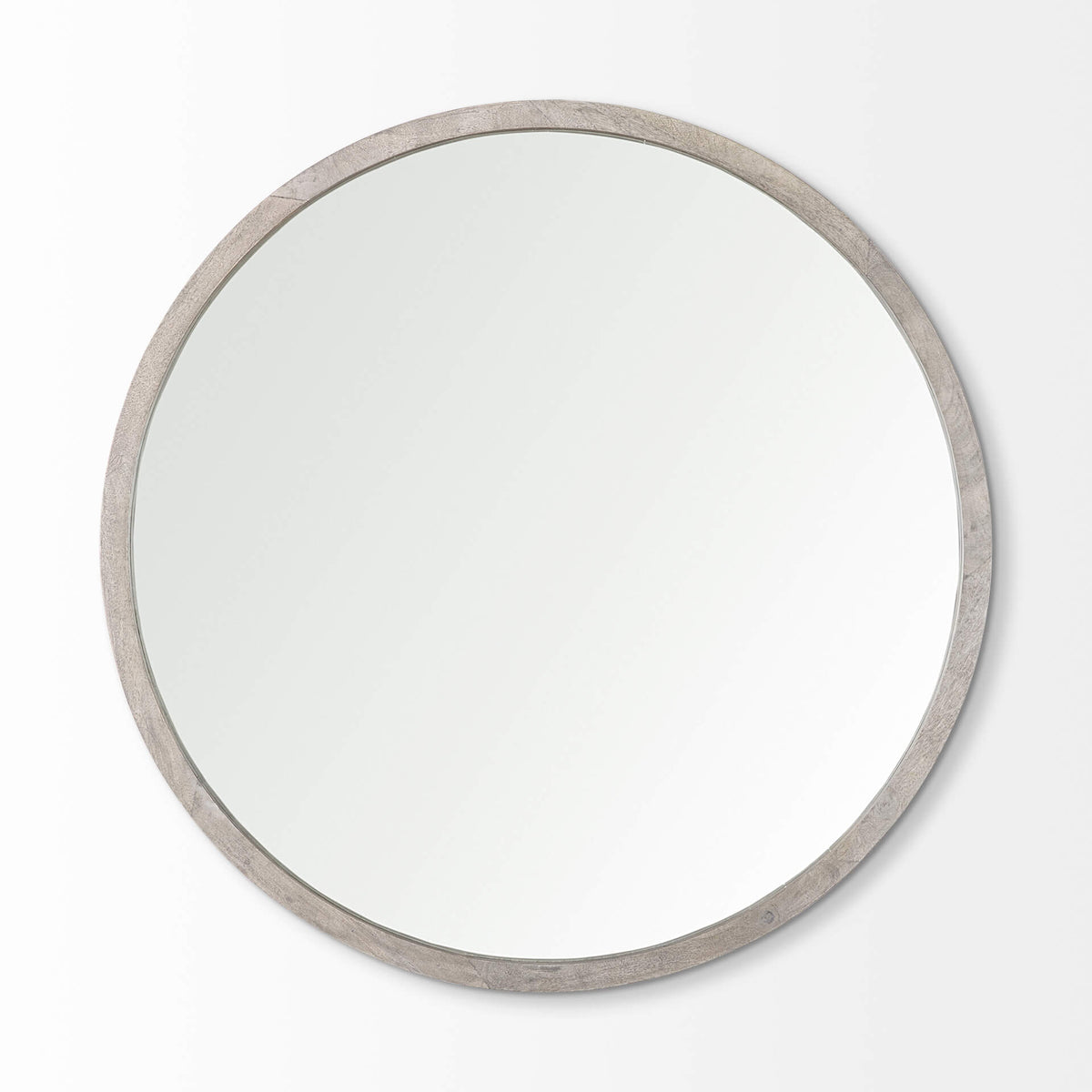 MERCANA GAMBIT 46" GRAY WASH WOOD MIRROR 69236