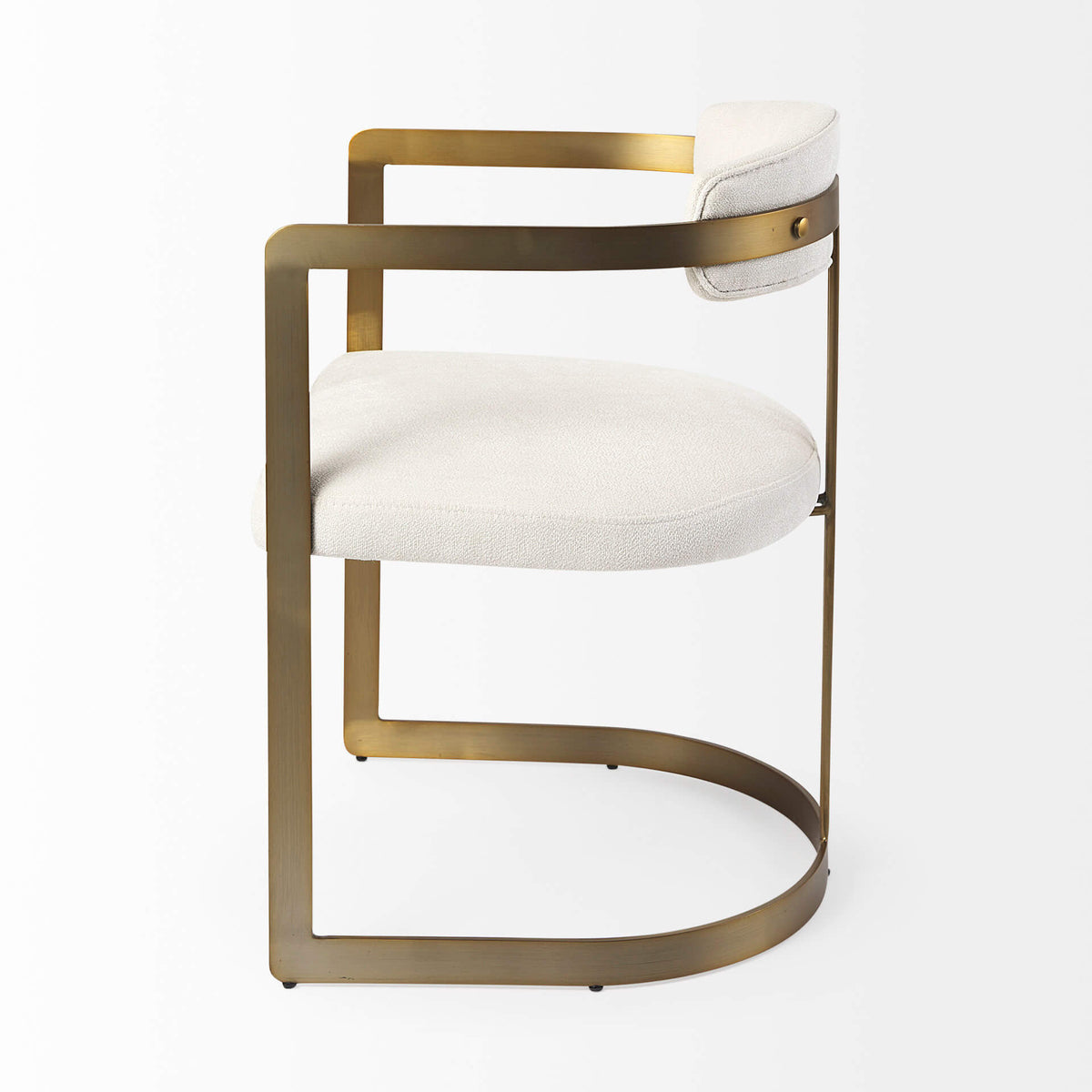 MERCANA HOLLYFIELD DINING CHAIR CREAM FABRIC 69451
