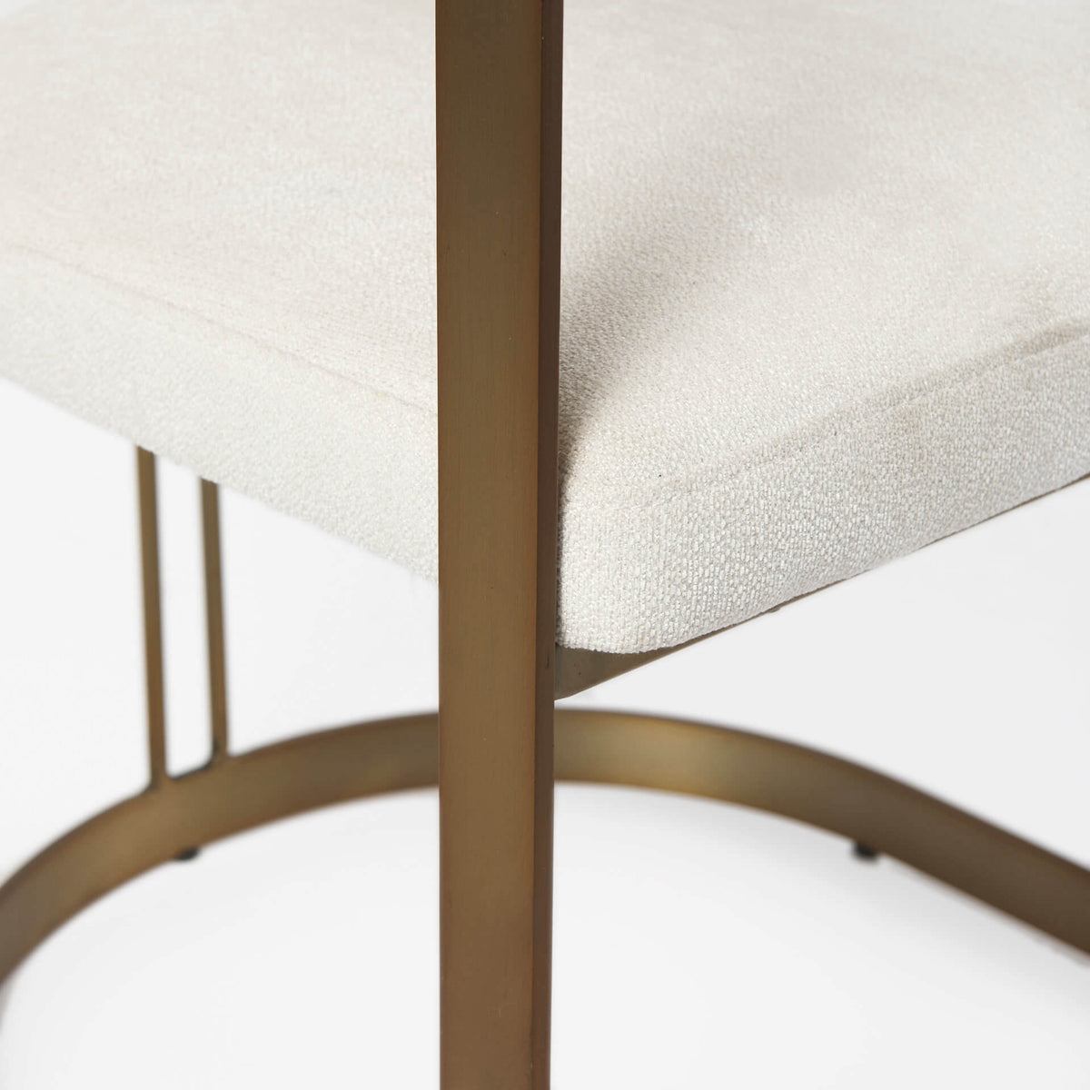 MERCANA HOLLYFIELD DINING CHAIR CREAM FABRIC 69451