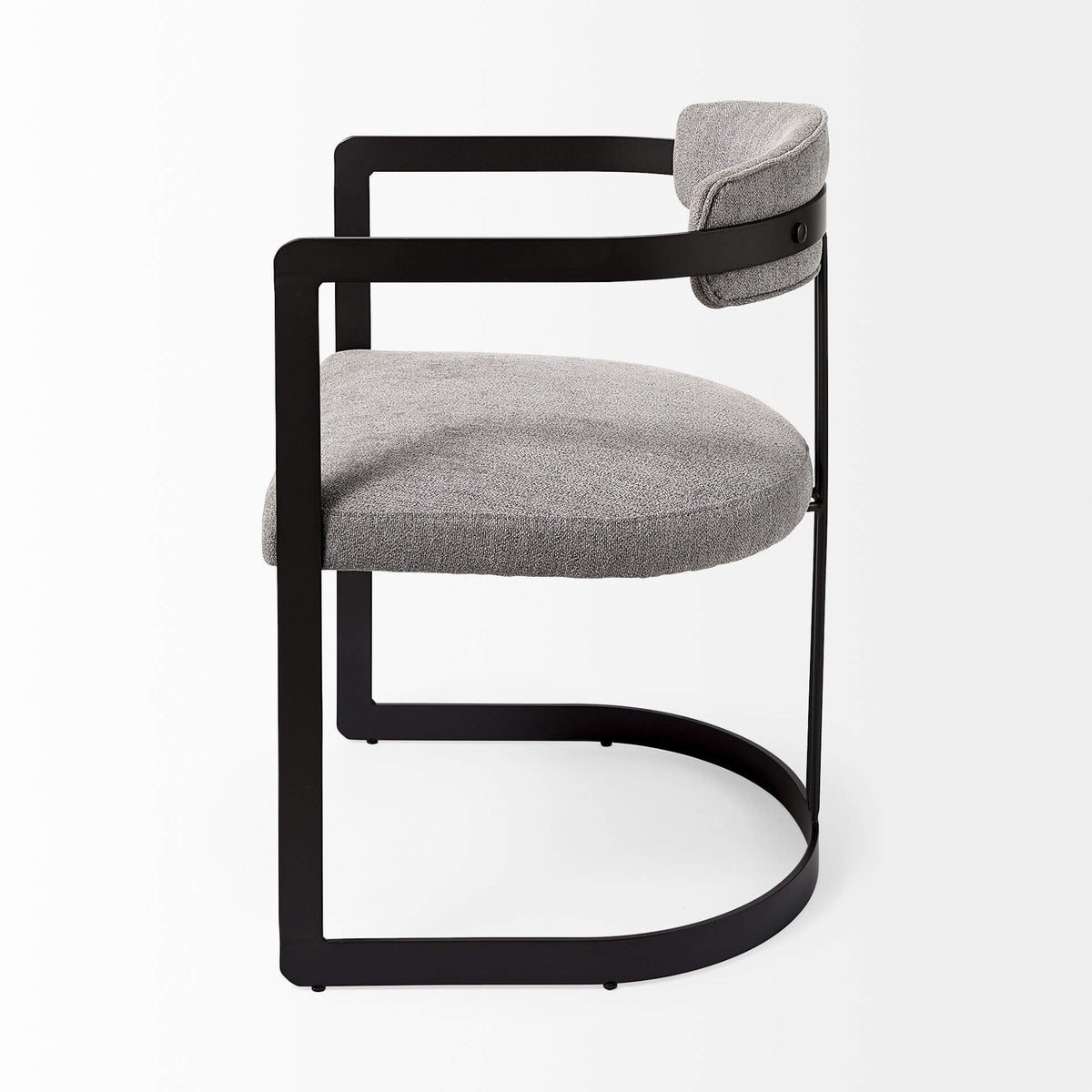MERCANA HOLLYFIELD DINING CHAIR GRAY FABRIC 69454