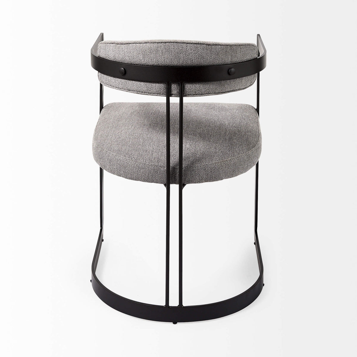 MERCANA HOLLYFIELD DINING CHAIR GRAY FABRIC 69454
