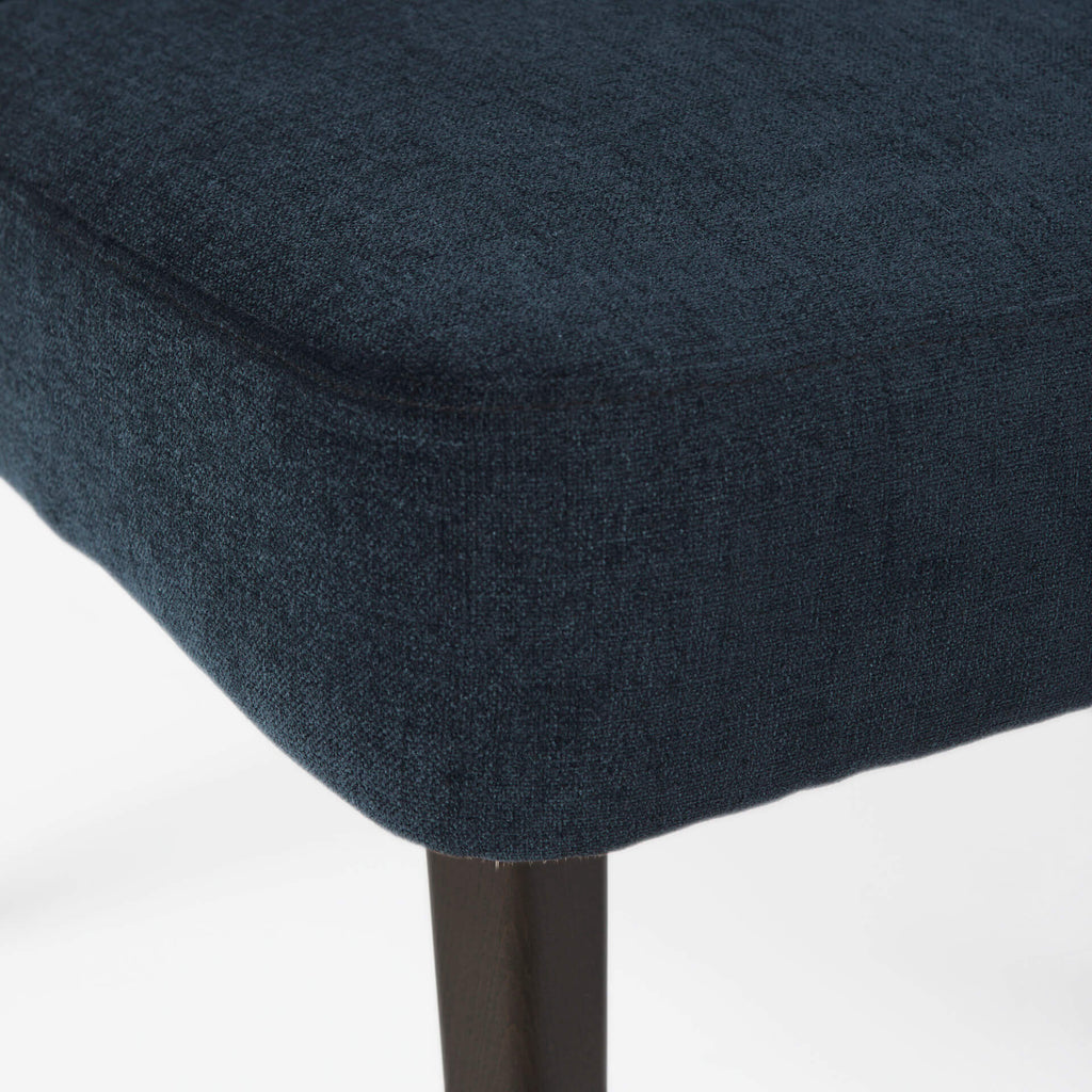 MERCANA NILES DINING CHAIR NAVY FABRIC 69562
