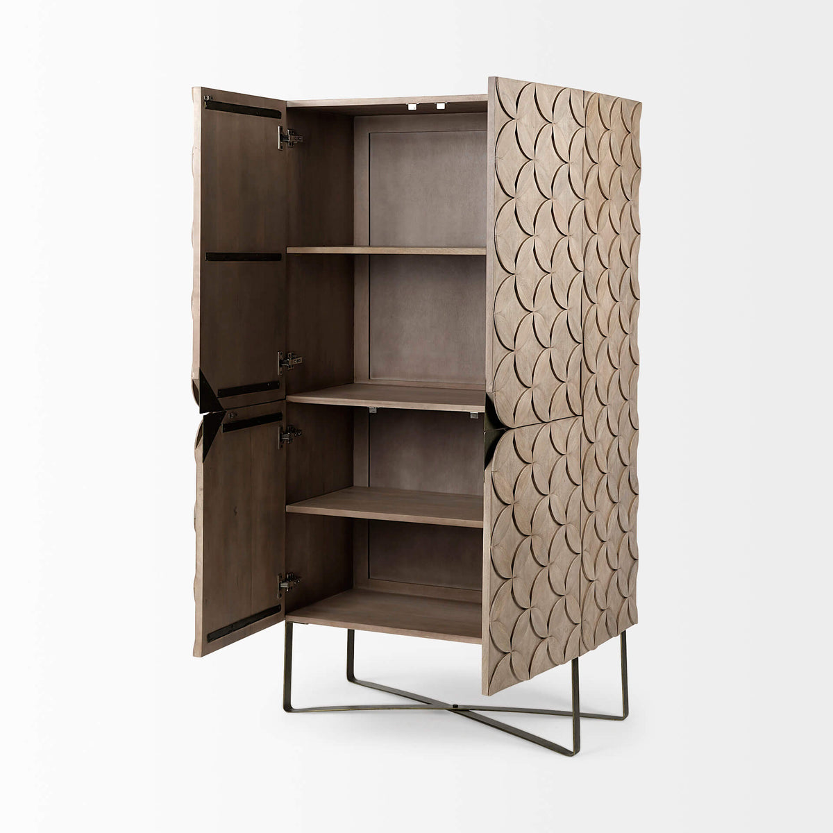 MERCANA EXCELSIOR LIGHT BROWN CABINET 68476