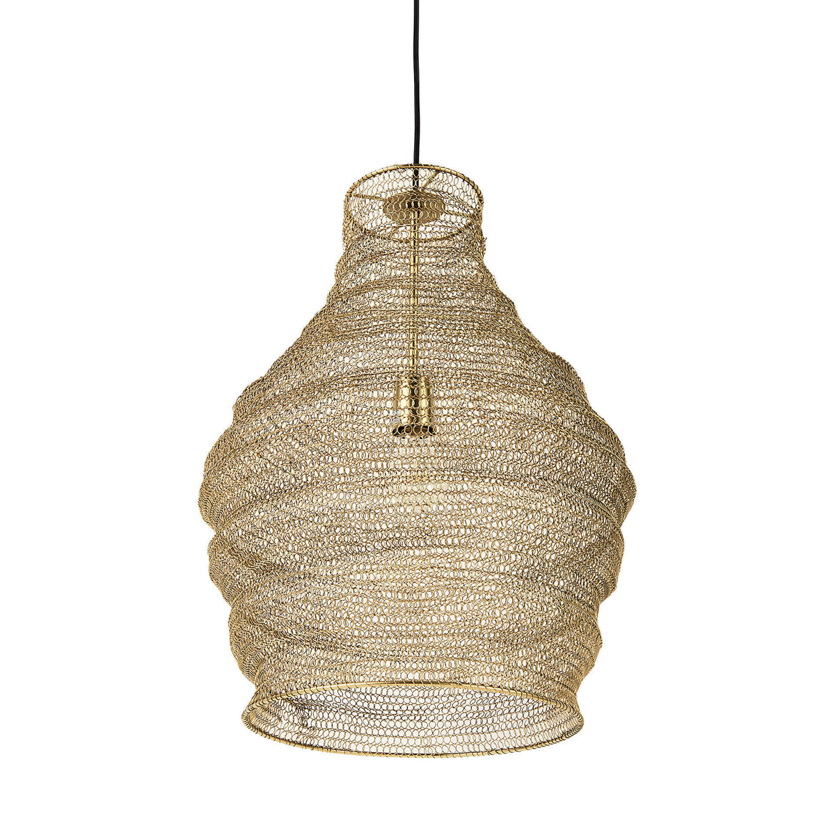 MERCANA HALYCON GOLD MESH PENDANT LIGHT 69239