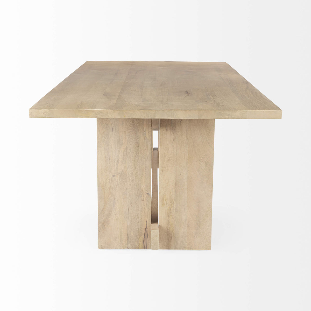 MERCANA AIDA LIGHT BROWN WOOD DINING TABLE 69200