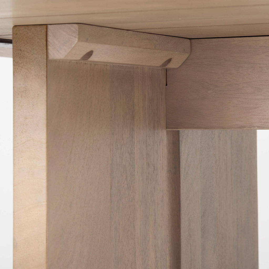 MERCANA AIDA LIGHT BROWN WOOD DINING TABLE 69200