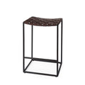 MERCANA CLARISSA BROWN LEATHER COUNTER STOOL 69393