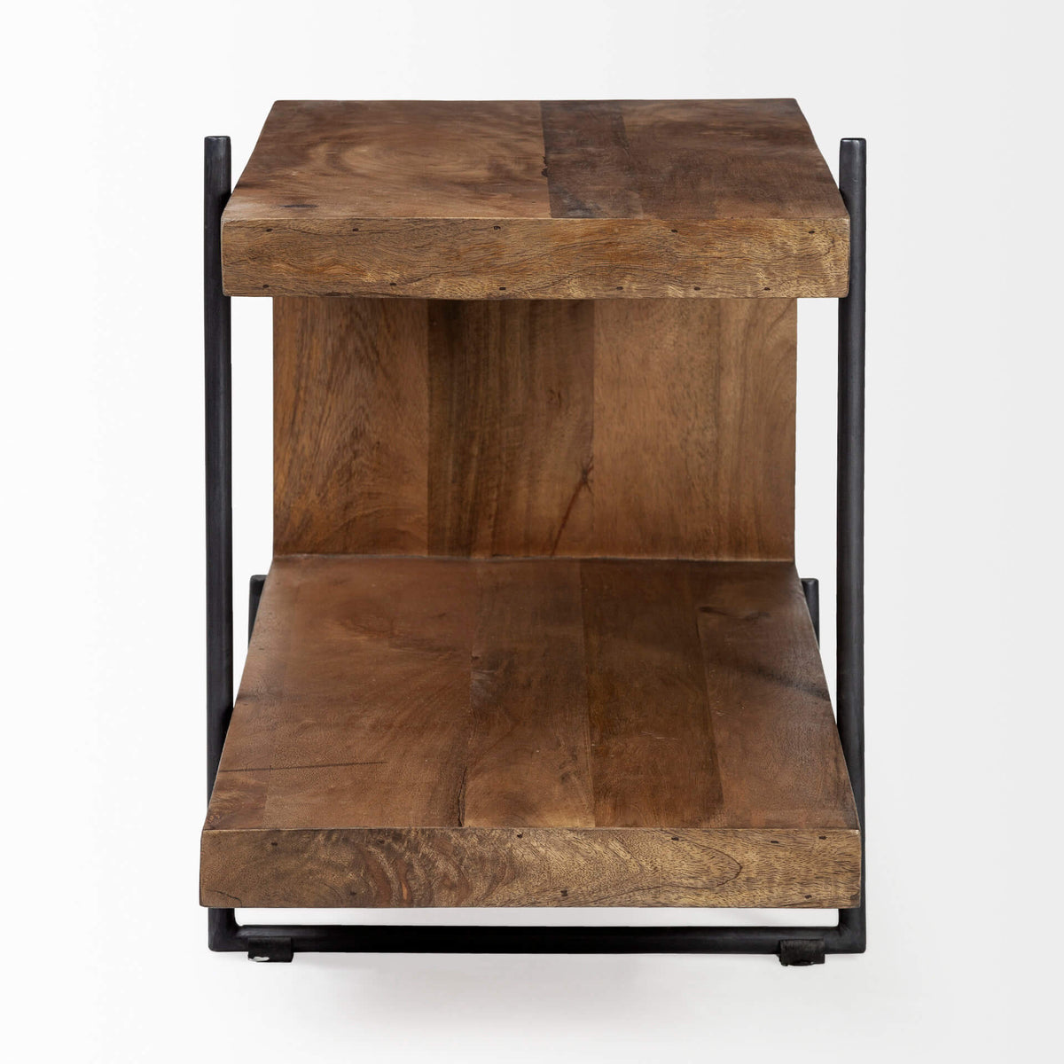 MERCANA MADDOX WOOD U-SHAPED END TABLE 67841