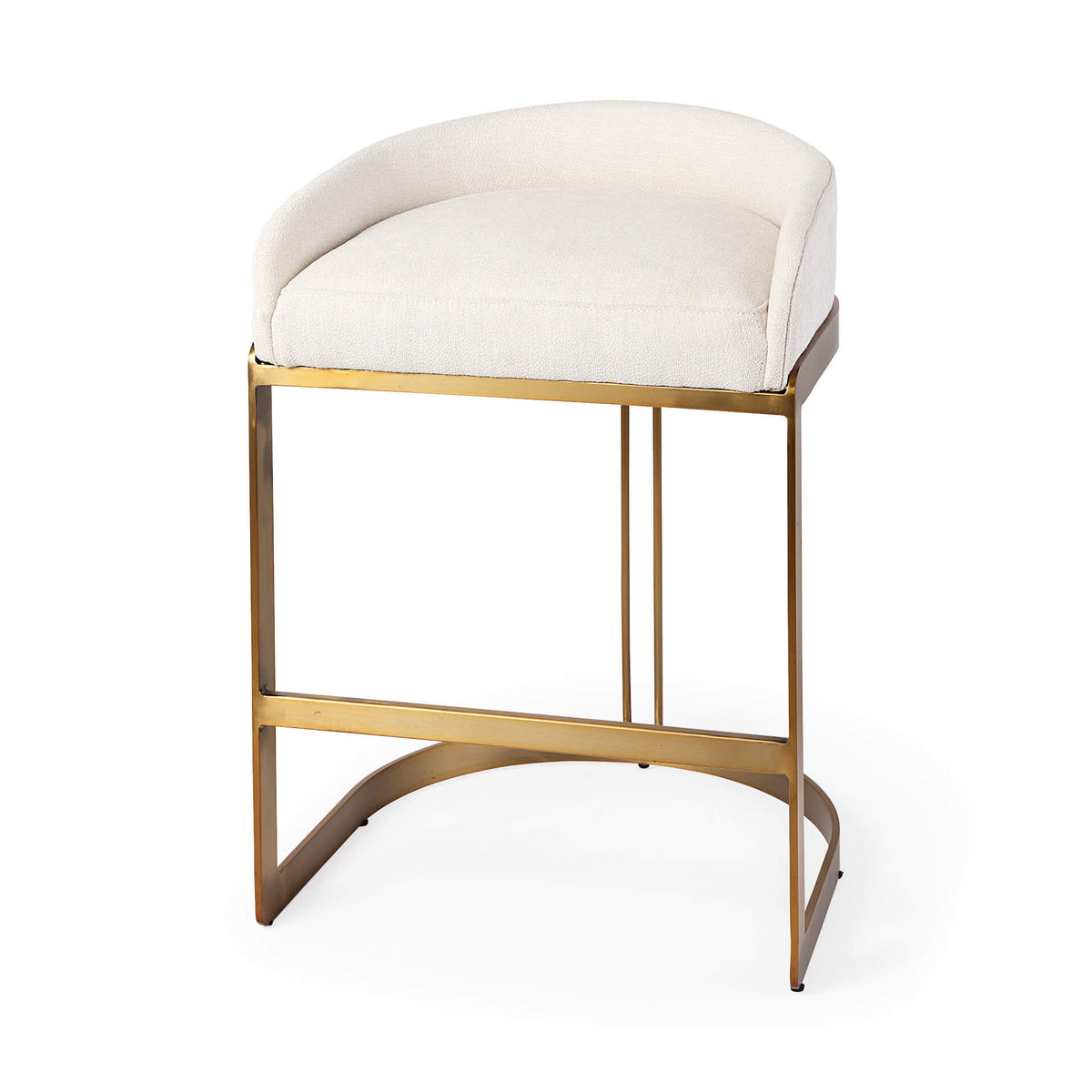 MERCANA HOLLYFIELD COUNTER STOOL CREAM FABRIC 69452