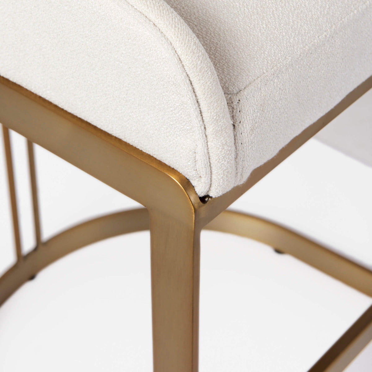 MERCANA HOLLYFIELD COUNTER STOOL CREAM FABRIC 69452