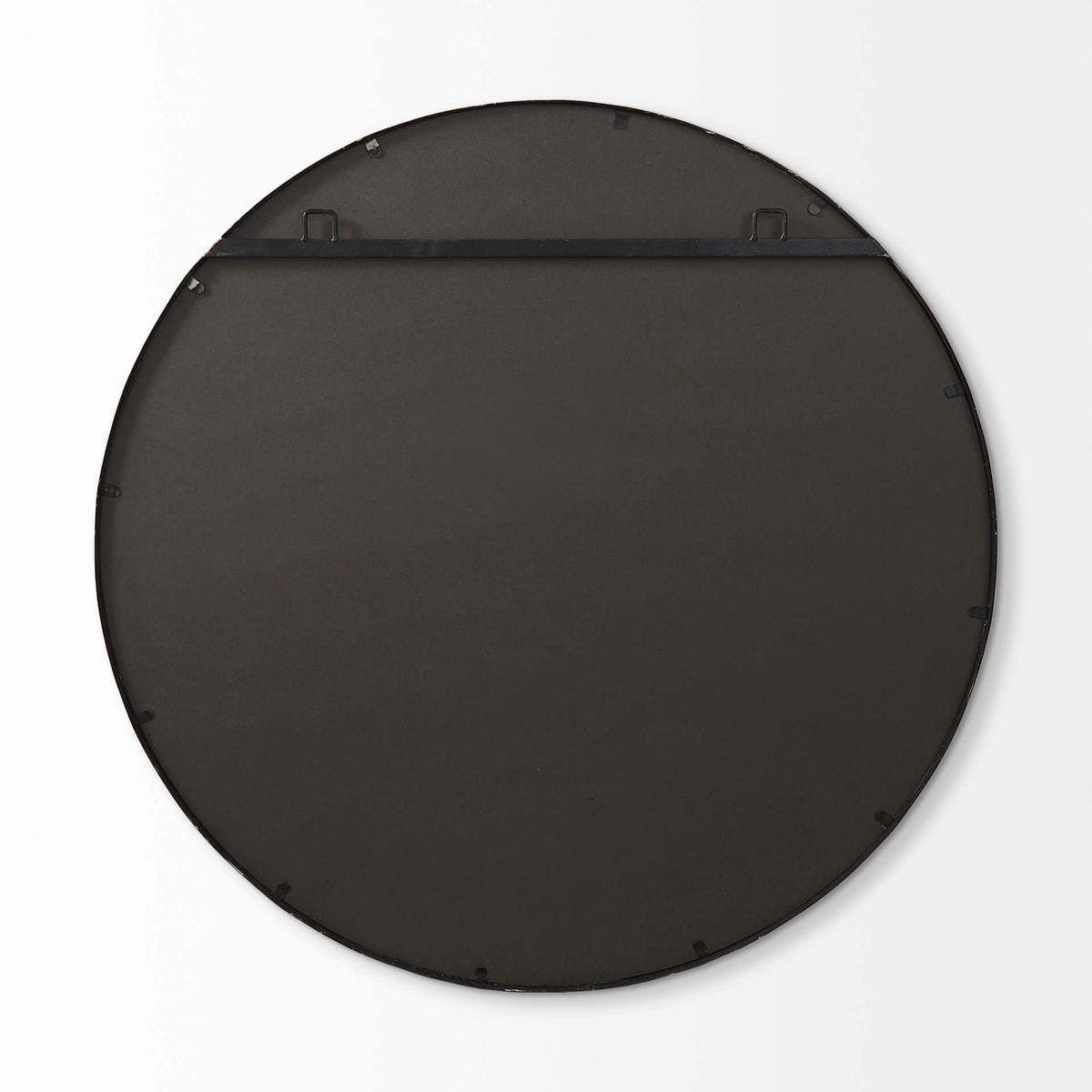 MERCANA PIPER LARGE BLACK METAL MIRROR 68248