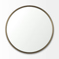MERCANA PIPER SMALL GOLD METAL MIRROR 69342