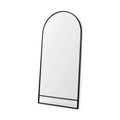 MERCANA SADIE BLACK METAL FLOOR MIRROR 69536