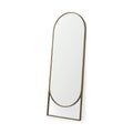 MERCANA SADIE GOLD METAL FLOOR MIRROR 69537