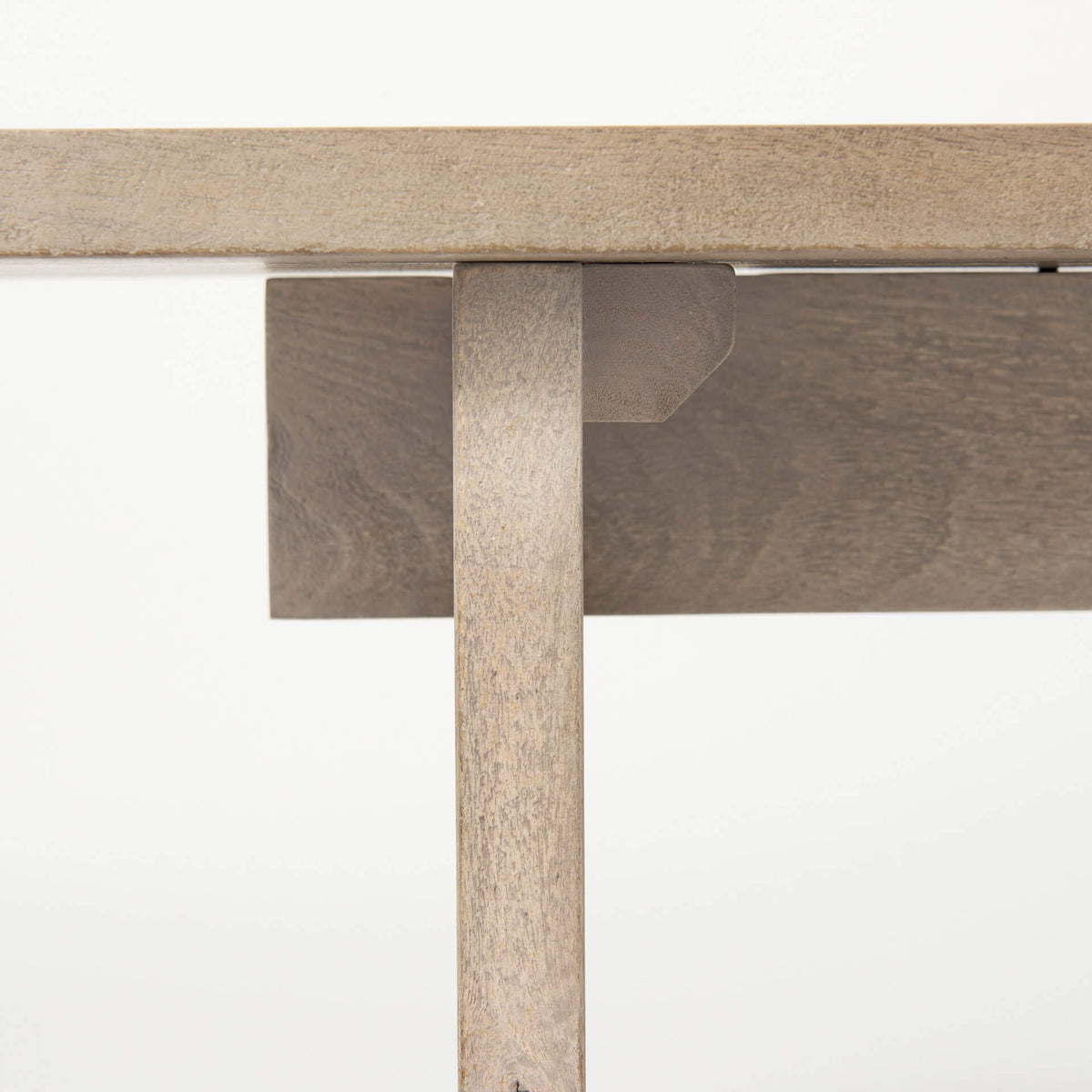 MERCANA AIDA LIGHT GRAY WOOD DINING BENCH 69195