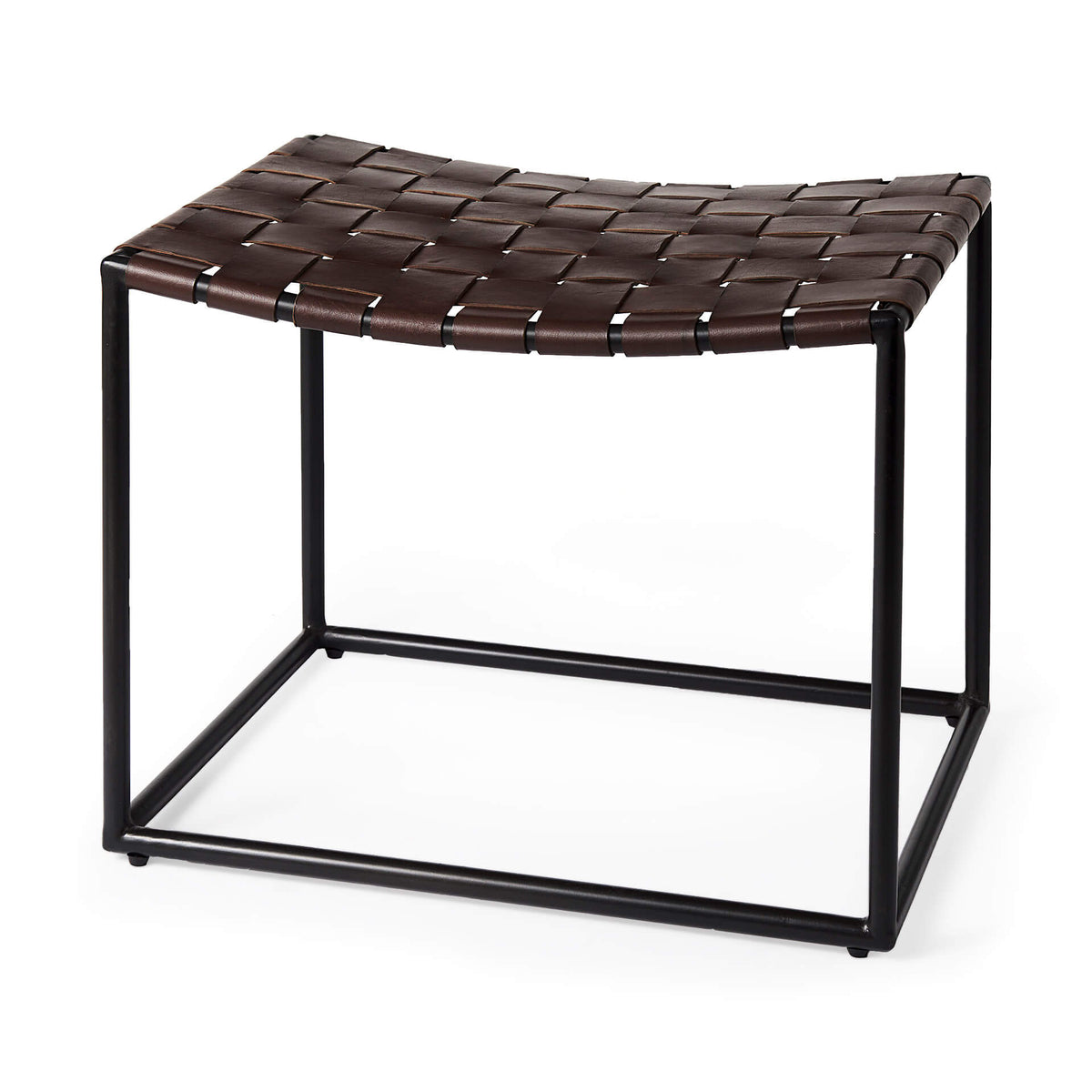 MERCANA CLARISSA BROWN LEATHER BENCH 69397