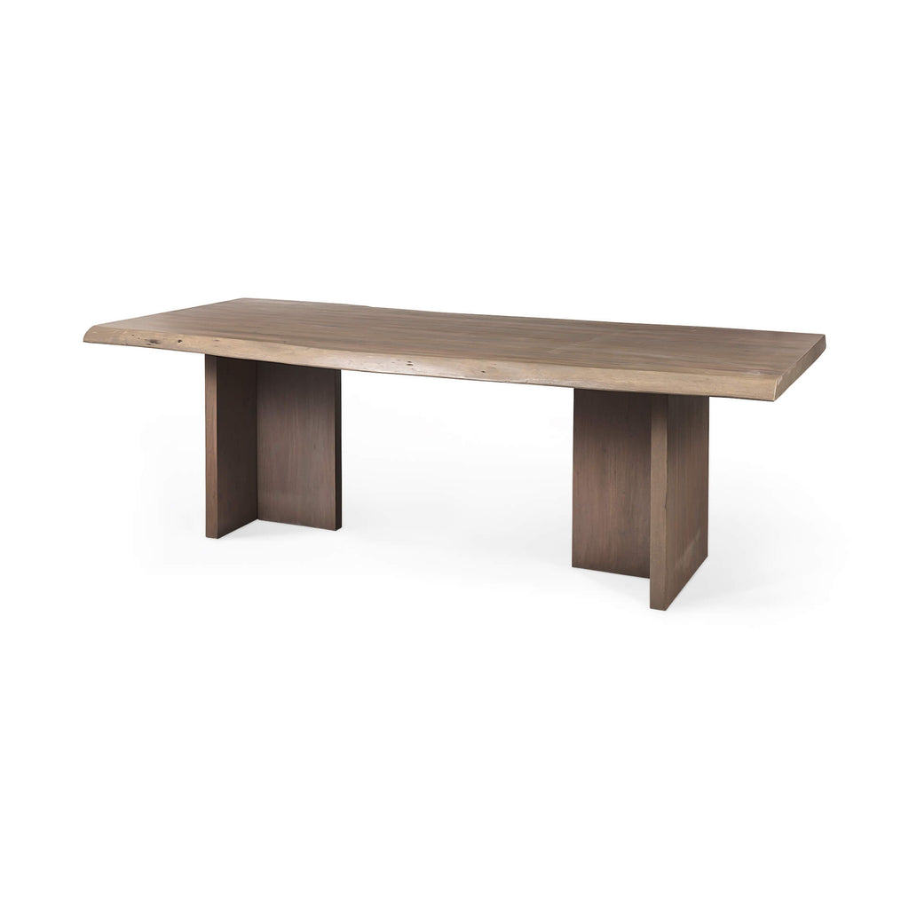 MERCANA KONSTANTIN LIVE EDGE RECTANGLE DINING TABLE 69140-AB