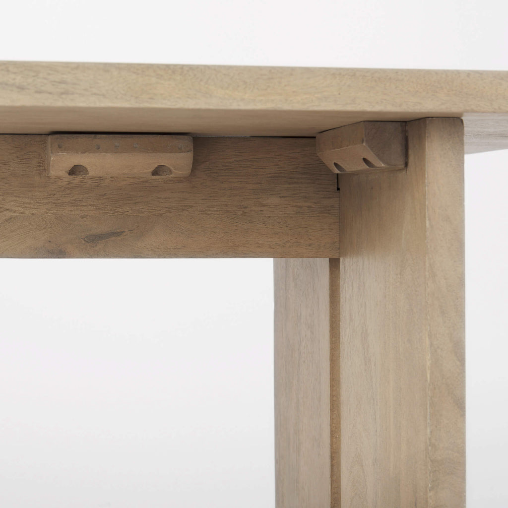 MERCANA AIDA LIGHT BROWN WOOD DINING BENCH 69196