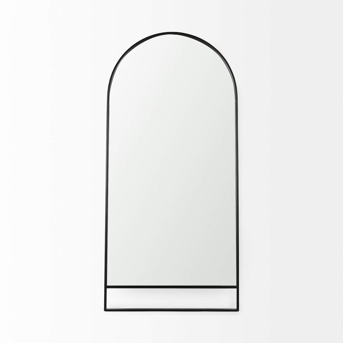 MERCANA SADIE BLACK METAL FLOOR MIRROR 69536