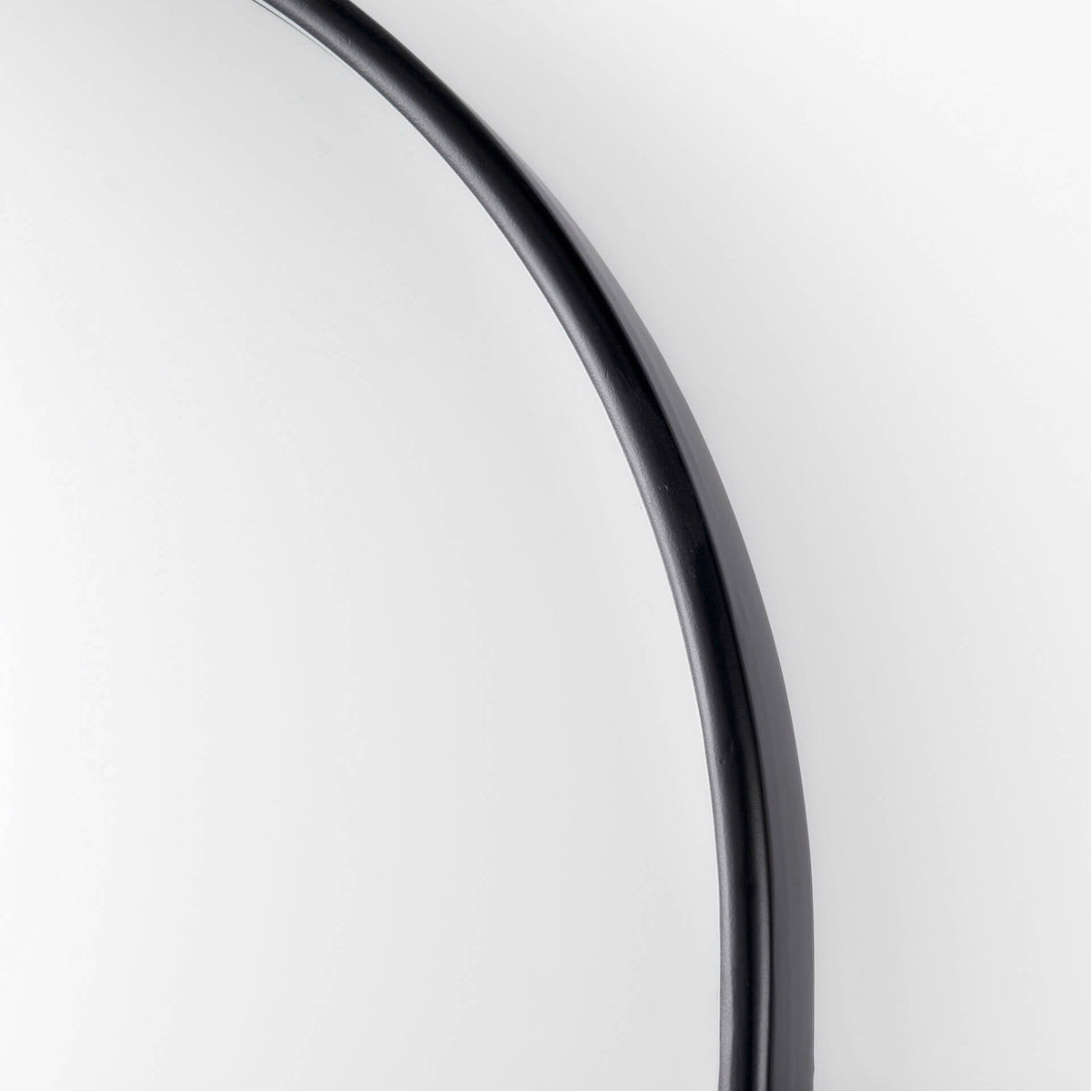 MERCANA SADIE BLACK METAL FLOOR MIRROR 69536