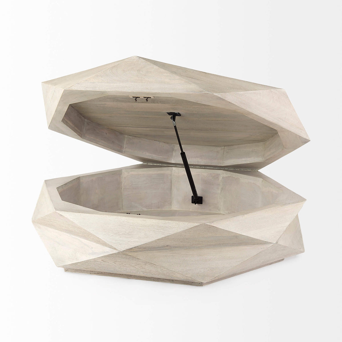 MERCANA ARRETO HEXAGONAL NATURAL WOOD COFFEE TABLE 69542