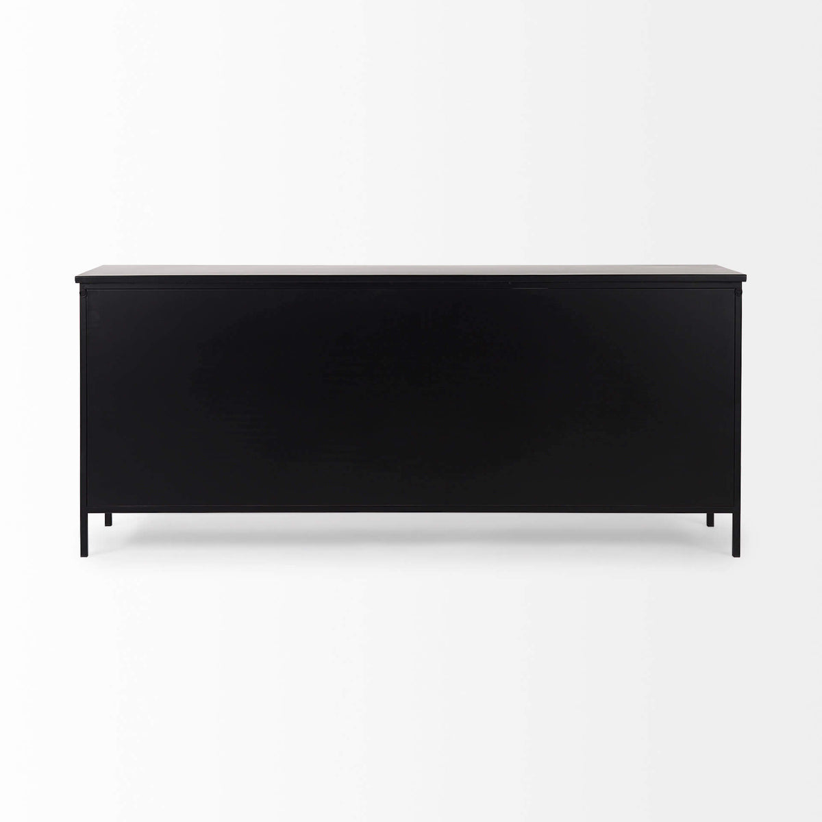 MERCANA AURELIA DARK IRON FOUR DOOR CABINET 69266