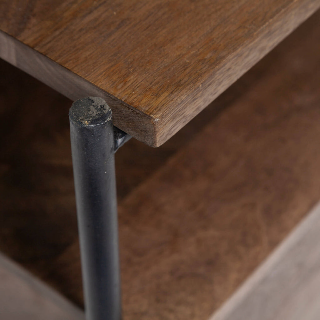 MERCANA GLENN DARK WOOD END TABLE 69015