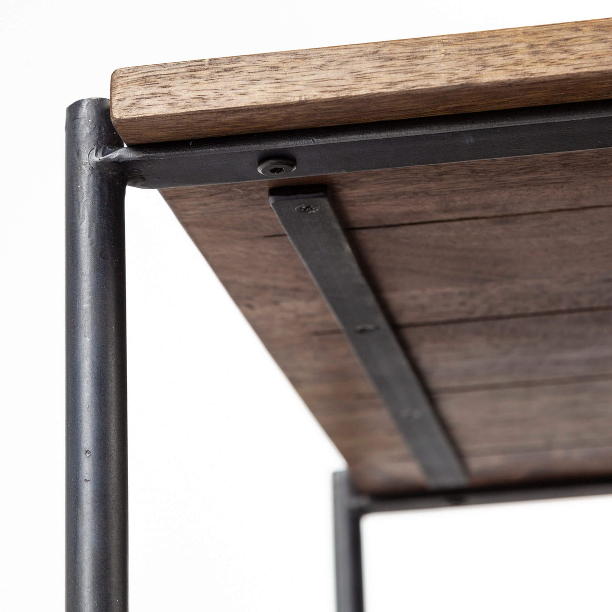 MERCANA GLENN DARK WOOD END TABLE 69015